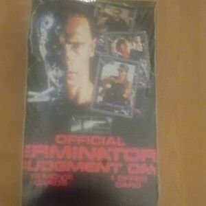 Terminator Official T2 Judgement Day 1991 Unopened Sealed Pack Box Brand New Shi